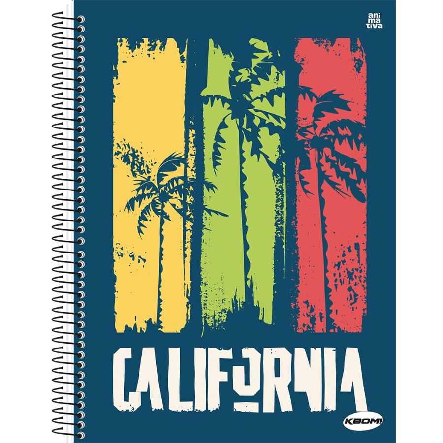 Caderno 20 Matérias Kbom Universitário 400 Folhas Animativa - Imagem 4