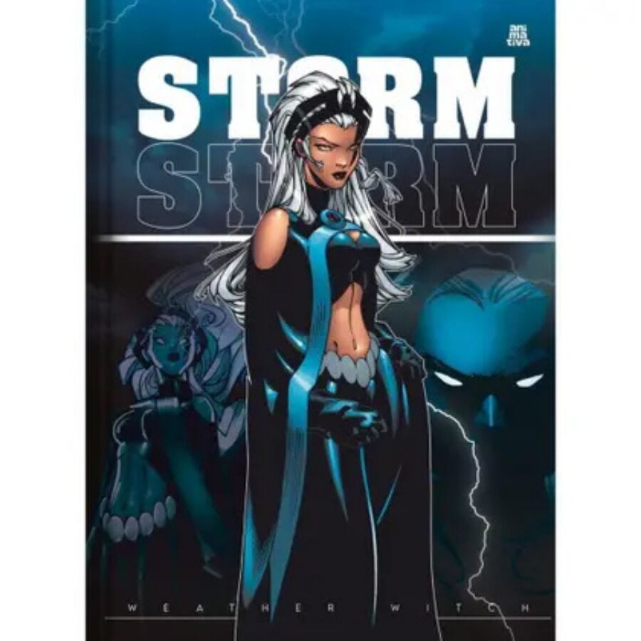 Caderno brochura Xmen 80 folhas Animativa - Imagem 3