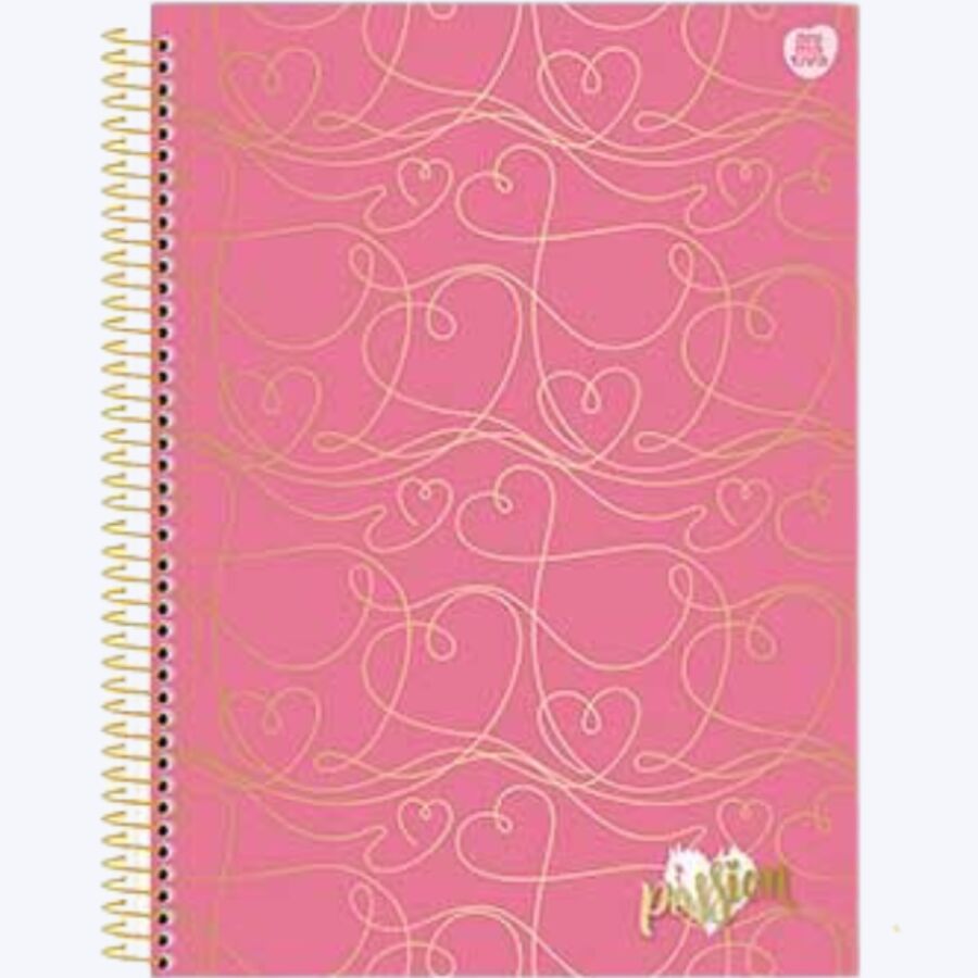 Caderno São Domingos Passion Universitario 10 matérias 160 folhas - Imagem 2