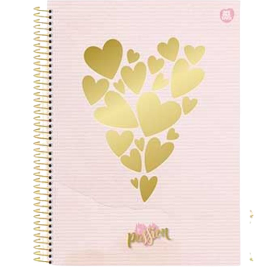 Caderno São Domingos Passion Universitario 10 matérias 160 folhas - Imagem 4