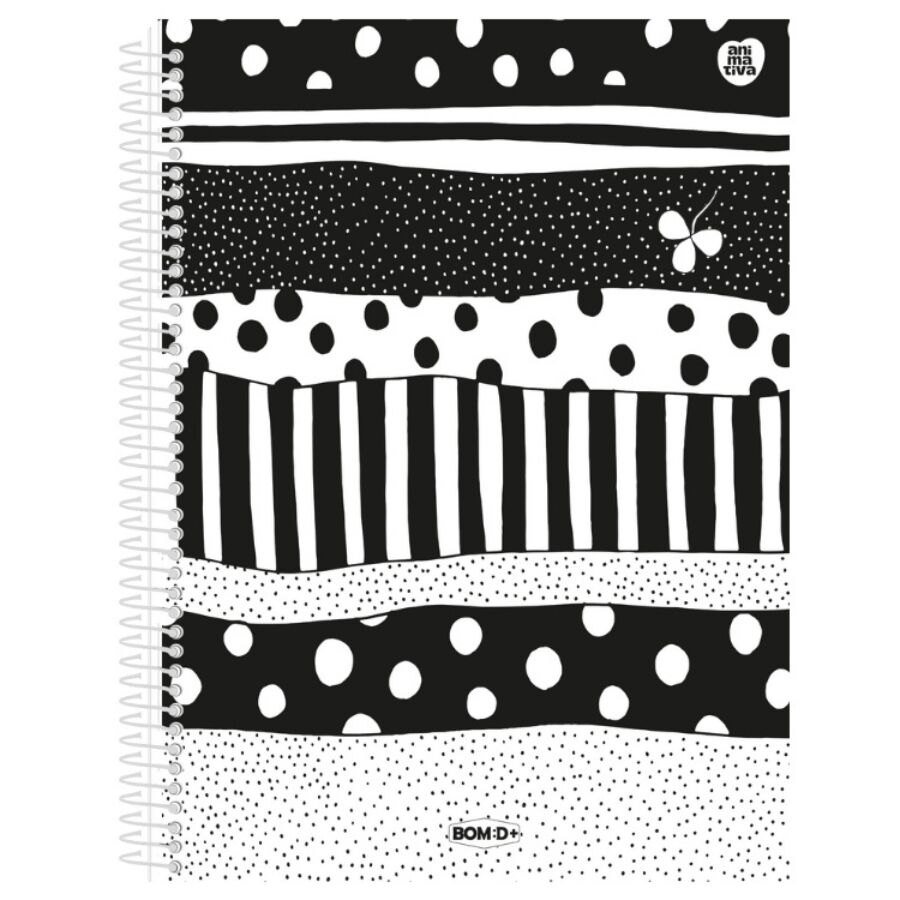 Caderno Espiral Universitário 10m 160 Folhas Bom D+ ANIMATIVA - Imagem 4