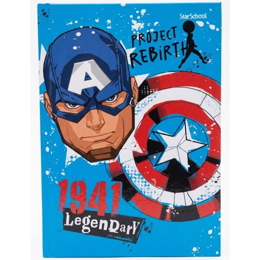 Caderno brochura 1/4 Vingadores Jandaia - Imagem 2