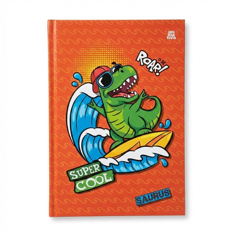 Caderno brochura 1/4 80 Saurus